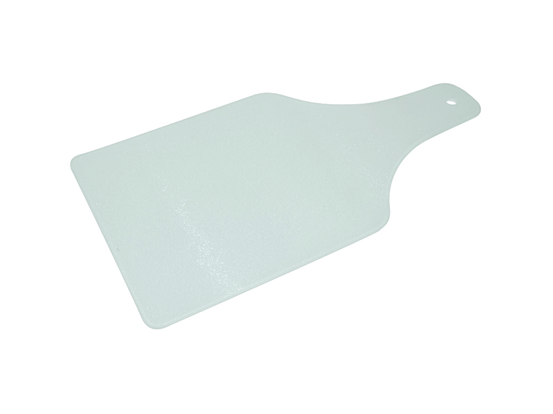 19×36cm Bottle shaped Glass Cutting Board