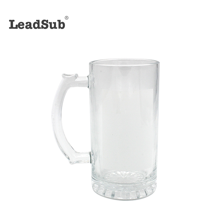 16oz Beer Mug Transparent